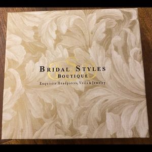 Crystal headpiece by Bridal Styles Boutique